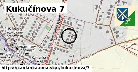 Kukučínova 7, Kanianka