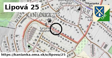 Lipová 25, Kanianka