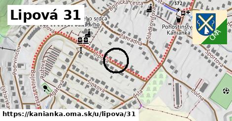 Lipová 31, Kanianka