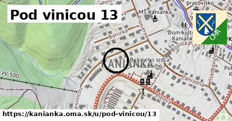 Pod vinicou 13, Kanianka