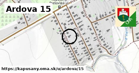 Ardova 15, Kapušany