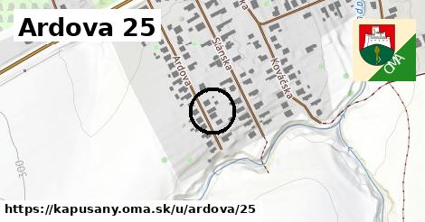 Ardova 25, Kapušany