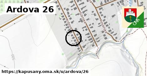 Ardova 26, Kapušany