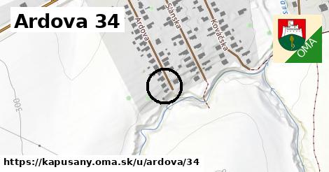 Ardova 34, Kapušany