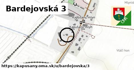 Bardejovská 3, Kapušany