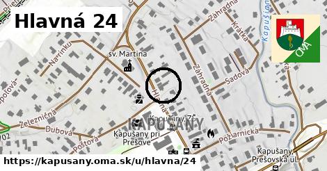 Hlavná 24, Kapušany