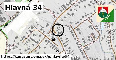 Hlavná 34, Kapušany