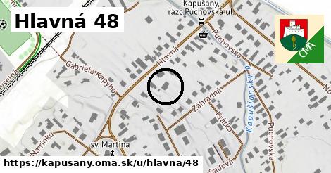 Hlavná 48, Kapušany