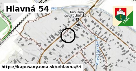 Hlavná 54, Kapušany