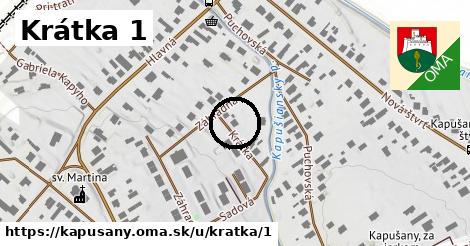 Krátka 1, Kapušany