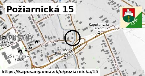 Požiarnická 15, Kapušany
