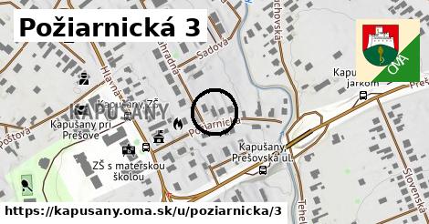 Požiarnická 3, Kapušany