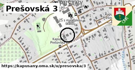 Prešovská 3, Kapušany