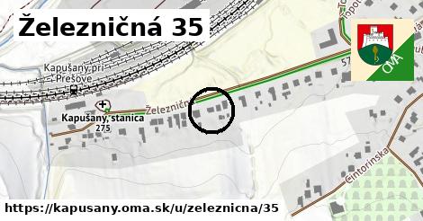 Železničná 35, Kapušany