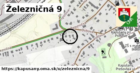 Železničná 9, Kapušany