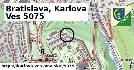 Bratislava, Karlova Ves <span class="supisne">5075</span>