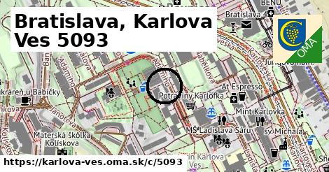 Bratislava, Karlova Ves <span class="supisne">5093</span>
