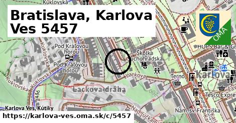 Bratislava, Karlova Ves <span class="supisne">5457</span>