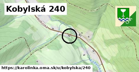 Kobylská 240, Karolinka