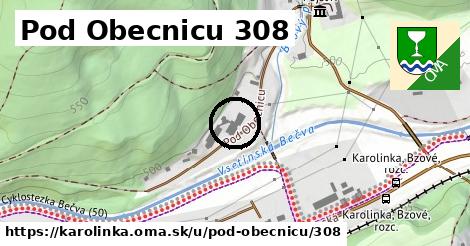 Pod Obecnicu 308, Karolinka