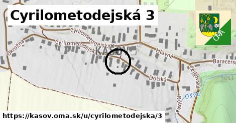 Cyrilometodejská 3, Kašov