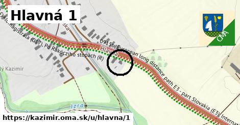 Hlavná 1, Kazimír