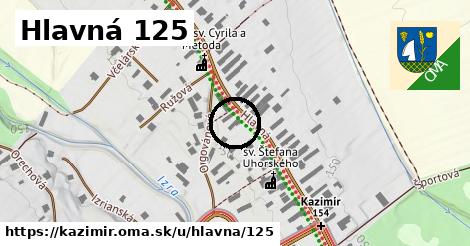 Hlavná 125, Kazimír