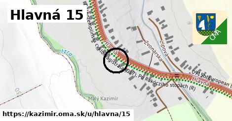 Hlavná 15, Kazimír