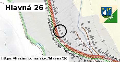 Hlavná 26, Kazimír