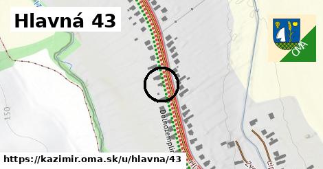 Hlavná 43, Kazimír