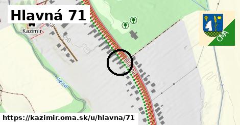 Hlavná 71, Kazimír