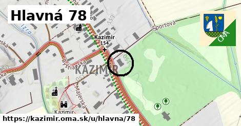 Hlavná 78, Kazimír