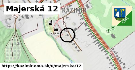 Majerská 12, Kazimír