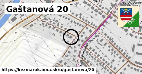 Gaštanová 20, Kežmarok