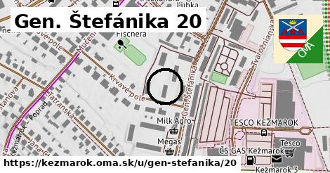 Gen. Štefánika 20, Kežmarok