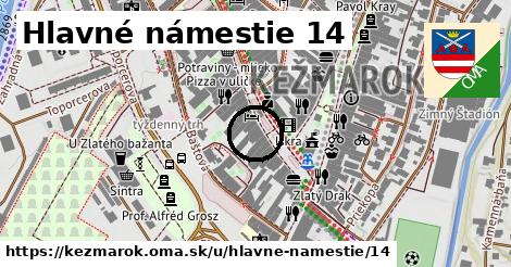 Hlavné námestie 14, Kežmarok