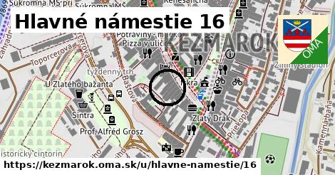 Hlavné námestie 16, Kežmarok
