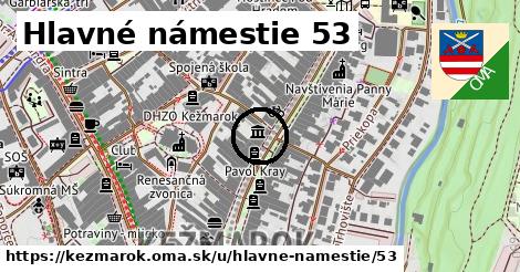 Hlavné námestie 53, Kežmarok