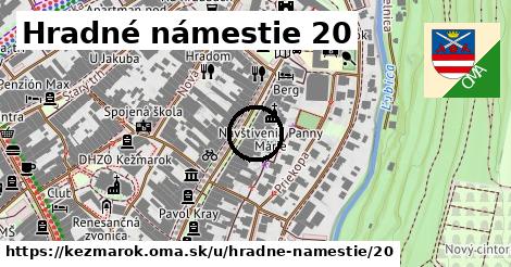 Hradné námestie 20, Kežmarok