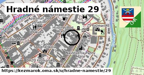 Hradné námestie 29, Kežmarok