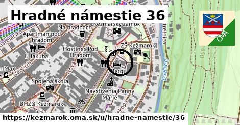 Hradné námestie 36, Kežmarok