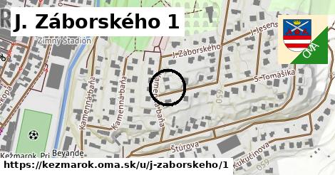 J. Záborského 1, Kežmarok