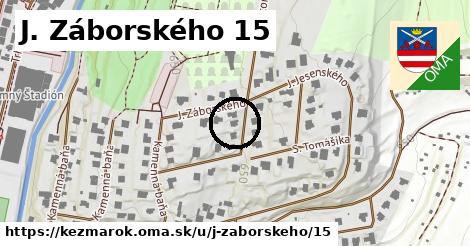 J. Záborského 15, Kežmarok