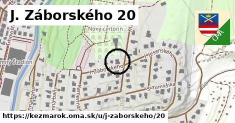 J. Záborského 20, Kežmarok