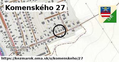 Komenského 27, Kežmarok