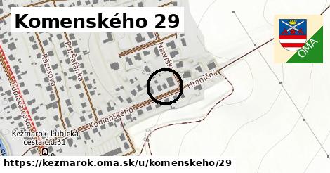 Komenského 29, Kežmarok