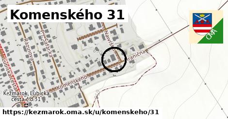 Komenského 31, Kežmarok
