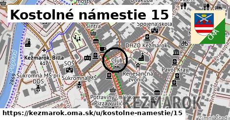 Kostolné námestie 15, Kežmarok