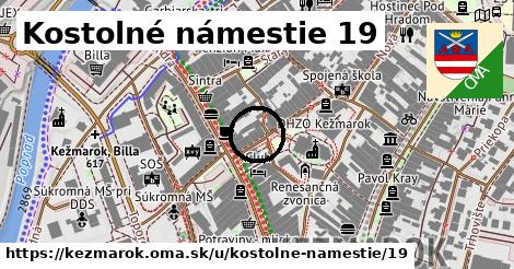 Kostolné námestie 19, Kežmarok