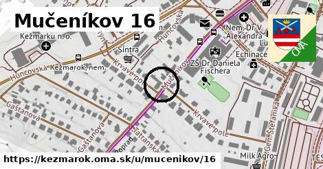 Mučeníkov 16, Kežmarok